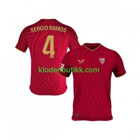 FC Sevilla Sergio Ramos 4 Borte Fotballdrakt 2023/24 Kortermet